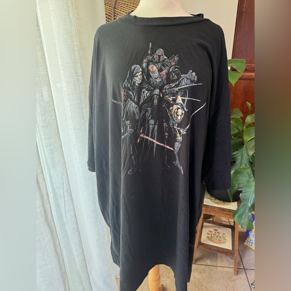Star Wars Dark Side Sith‎ group Black Graphic Men's Shirt